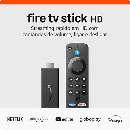 Fire TV Stick HD com Alexa — streaming por menos de R$ 200