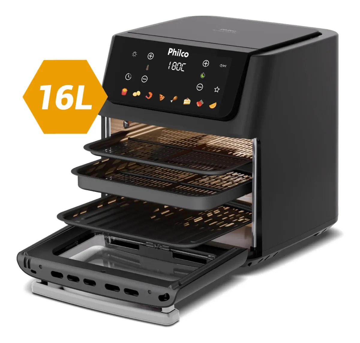Fritadeira Air Fryer Philco 16 Litros � 36% OFF